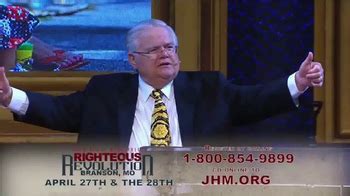 John Hagee Ministries TV Spot, '2017 Righteous Revolution'