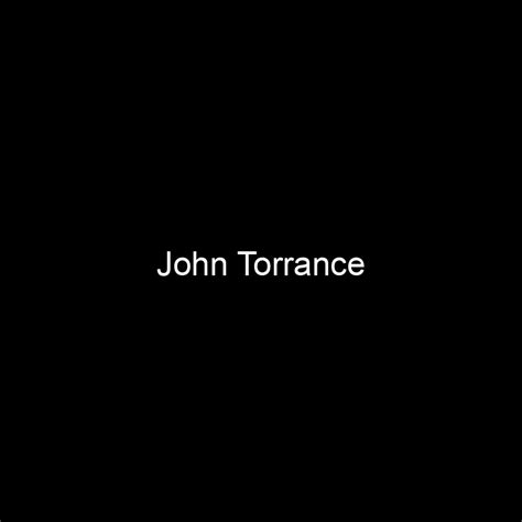 John Torrance photo