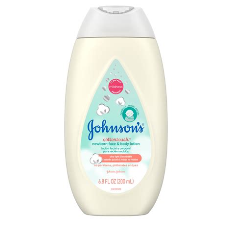 Johnson & Johnson CottonTouch Newborn Face & Body Lotion logo