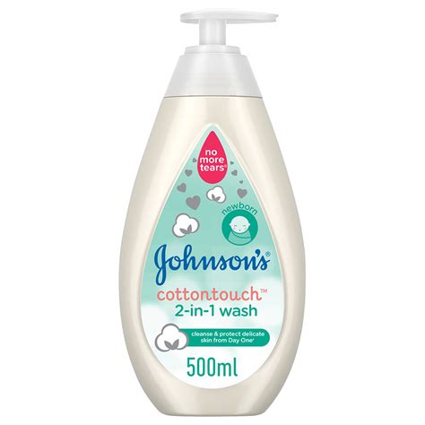 Johnson's Baby CottonTouch Newborn Wash & Shampoo logo