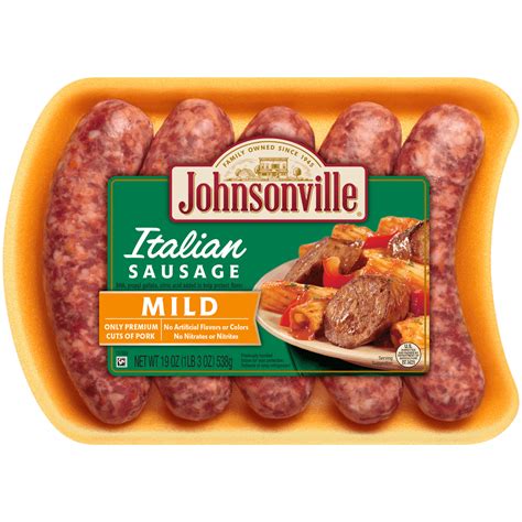 Johnsonville Sausage Mild Italian Sausage tv commercials