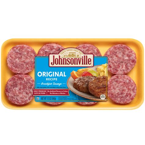 Johnsonville Sausage Original Recipe Breakfast Sausage Links logo