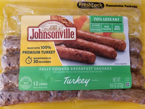Johnsonville Sausage Turkey Fully Cooked Breakfast Sausage Patties logo