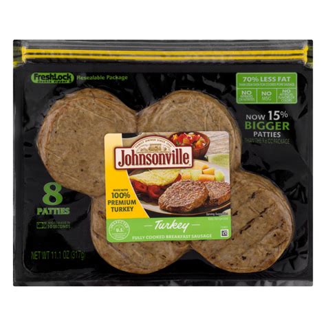 Johnsonville Sausage Turkey Fully Cooked Breakfast Sausage Patties tv commercials