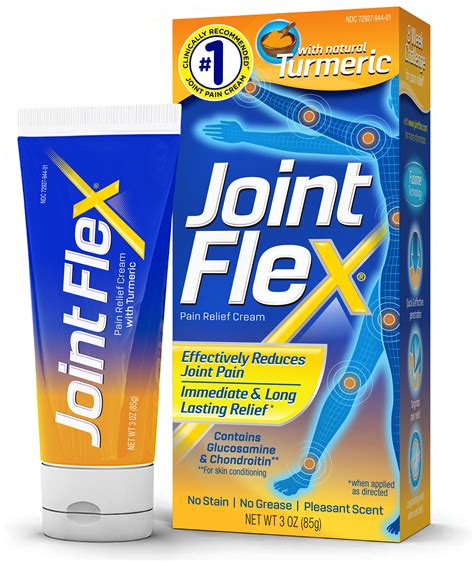 JointFlex Pain Relief Cream With Turmeric logo