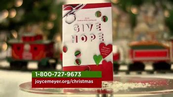 Joyce Meyer Hand of Hope Catalogue TV commercial - Christmas