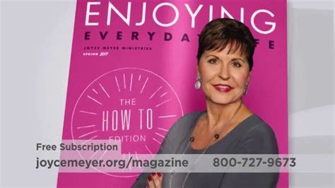 Joyce Meyer Ministries Enjoying Everyday Life Magazine TV Spot, 'At Work'