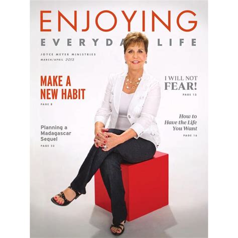 Joyce Meyer Ministries The Enjoying Everyday Life Magazine