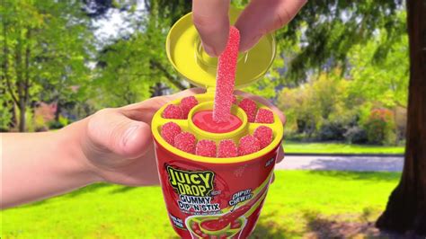 Juicy Drop Gummy Dip 'N Stix TV Spot, 'Dip Anywhere'