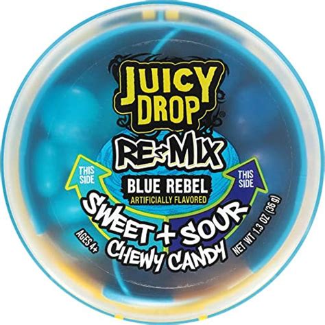 Juicy Drop Re-Mix Blue Rebel logo