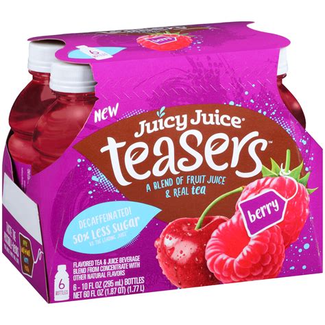 Juicy Juice Teasers Berry logo