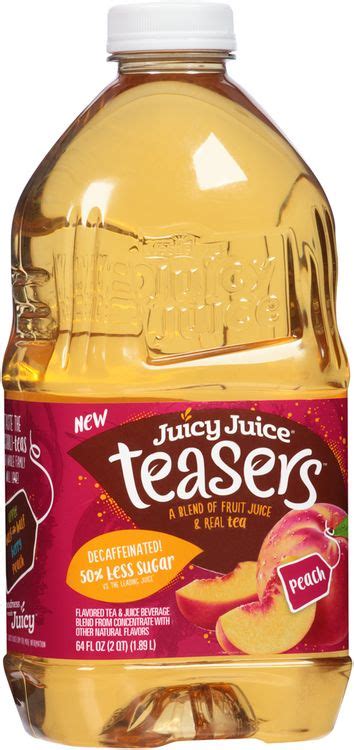 Juicy Juice Teasers Peach logo