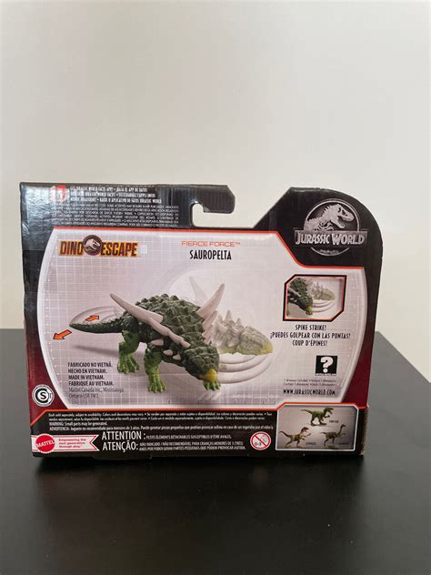 Jurassic World (Mattel) Fierce Force Sauropelta tv commercials