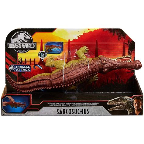 Jurassic World (Mattel) Massive Biters Sarcosuchus tv commercials