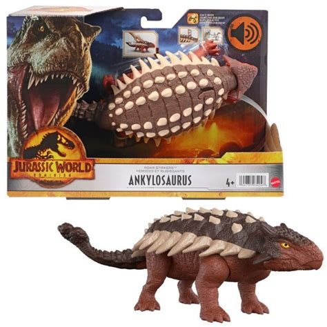 Jurassic World (Mattel) Roar Strikers Ankylosaurus logo