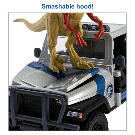 Jurassic World (Mattel) Search 'n Smash Truck Set logo