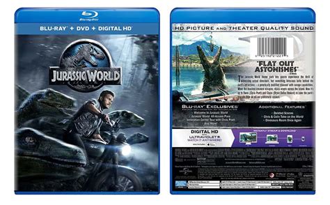 Jurassic World Blu-ray and Digital HD TV commercial