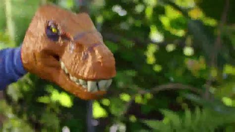 Jurassic World Chomping Jaws and Raptor Claws TV Spot, 'Jaws and Claws' featuring Aiden Arthur