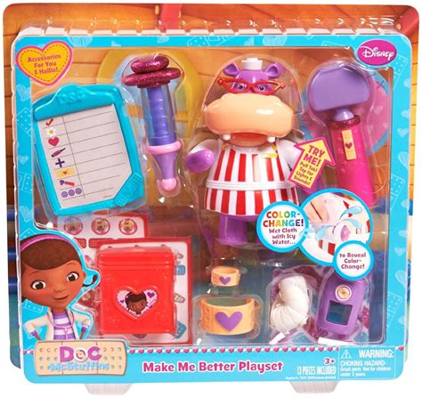 Just Play Doc McStuffins Make Me Better Playset logo