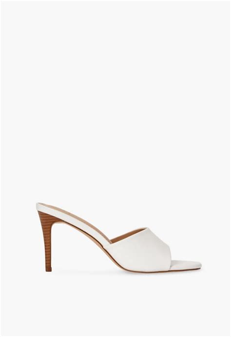 JustFab.com Audre Stiletto Heeled Mule Sandal logo