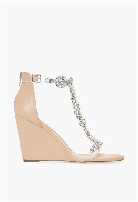 JustFab.com Cora Embellished Wedge