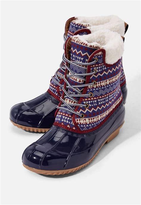 JustFab.com Evi Duck Boot