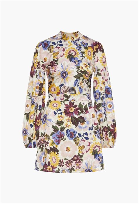 JustFab.com Floral Shift Dress logo