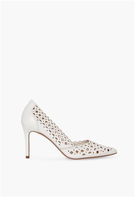 JustFab.com Nina Laser Cut Classic Pump