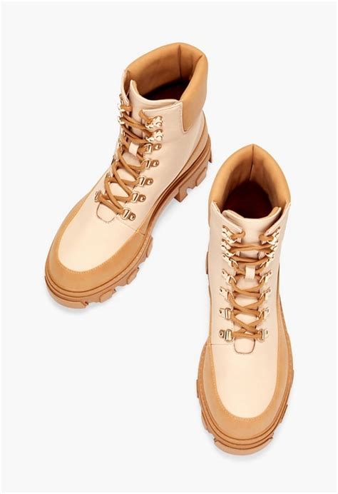 JustFab.com Pythios Lug Sole Hiker Boot logo