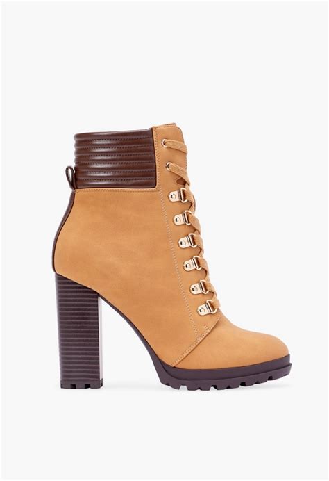 JustFab.com Shandee Lace-Up Bootie tv commercials