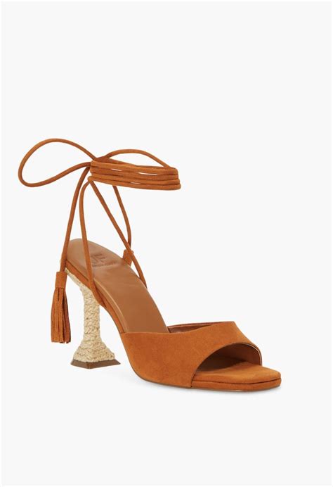 JustFab.com Toni Ankle Wrap Heeled Sandal logo