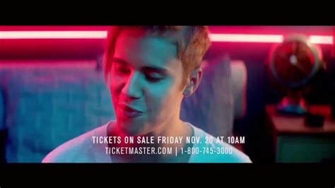 Justin Bieber: Purpose World Tour TV Spot featuring Justin Bieber