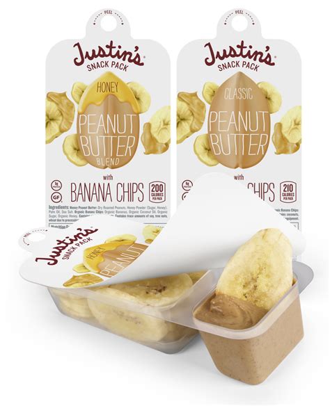 Justin's Classic Peanut Butter with Banana Chips Snack Pack tv commercials