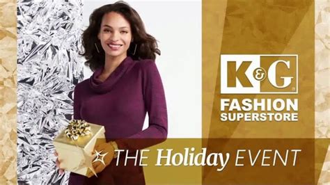 K&G Fashion Superstore Holiday Event TV Spot, 'Women's Suits, Dresses, and Boots' featuring Shelley Baldiga