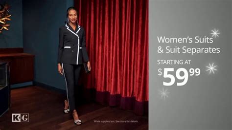 K&G Fashion Superstore TV Spot, 'Get Festive: Women's Suits'