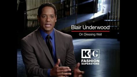 K&G Fashion Superstore TV Spot, 'On Dressing Well' Feat. Blair Underwood