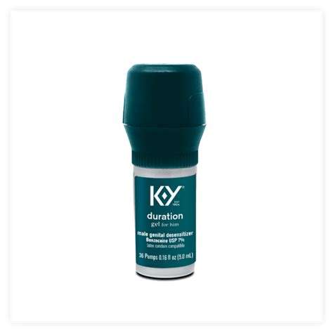 K-Y Brand Duration Gel for Men logo