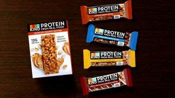 KIND Protein From Real Food TV Spot, 'Four Awesome Flavors'