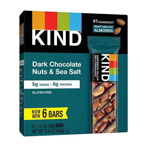 KIND Snacks Dark Chocolate Nuts & Sea Salt logo