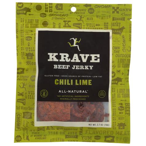 KRAVE Chili Lime Beef Jerky tv commercials