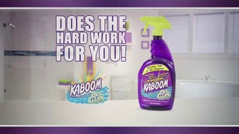 Kaboom OxiClean TV commercial - Bathroom Cleaner