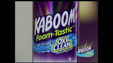 Kaboom TV Commercial For Foam-Tastic Cleaner