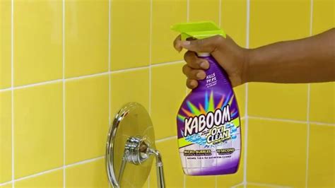 Kaboom With OxiClean Shower, Tub & Tile Cleaner TV Spot, '10 Seconds' featuring Jon Armond