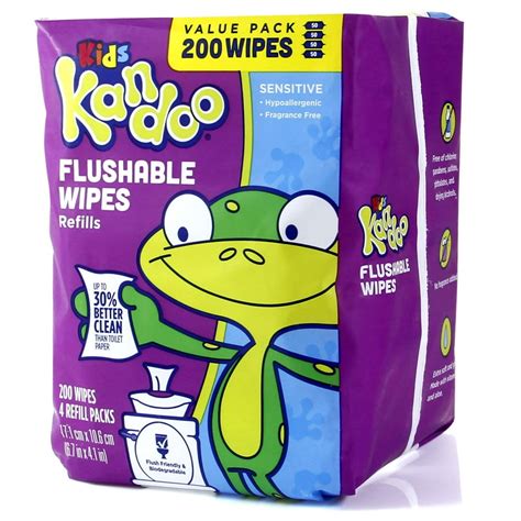 Kandoo Flushable Wipes logo