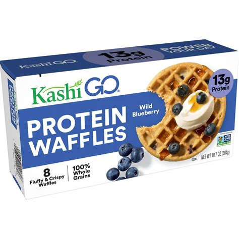 Kashi Foods Go Protein Waffles Blueberry tv commercials