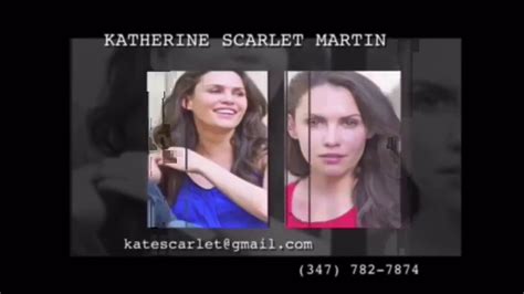 Katherine Scarlet Martin tv commercials