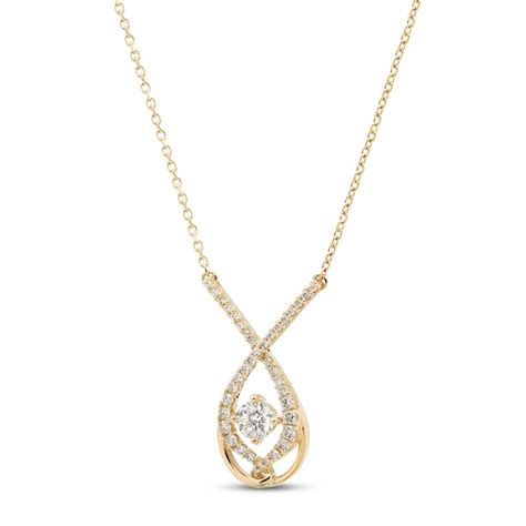 Kay Jewelers Love Entwined Diamond Necklace logo