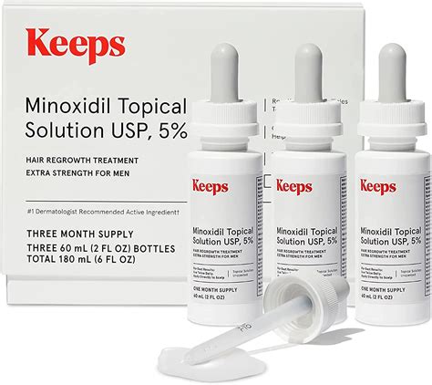 Keeps Minoxidil Solution tv commercials