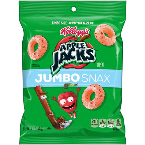 Kellogg's Apple Jacks Jumbo Snax logo