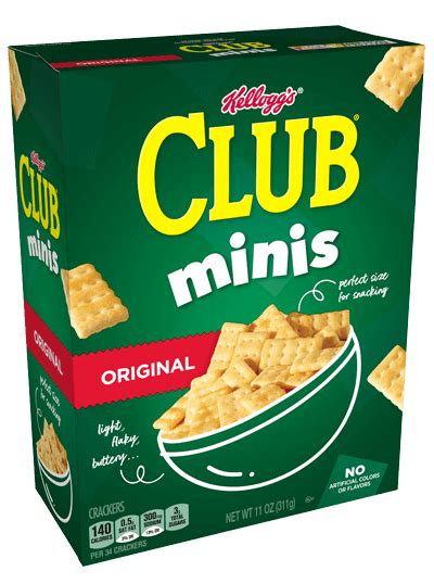 Kellogg's Club Crackers Minis Original logo